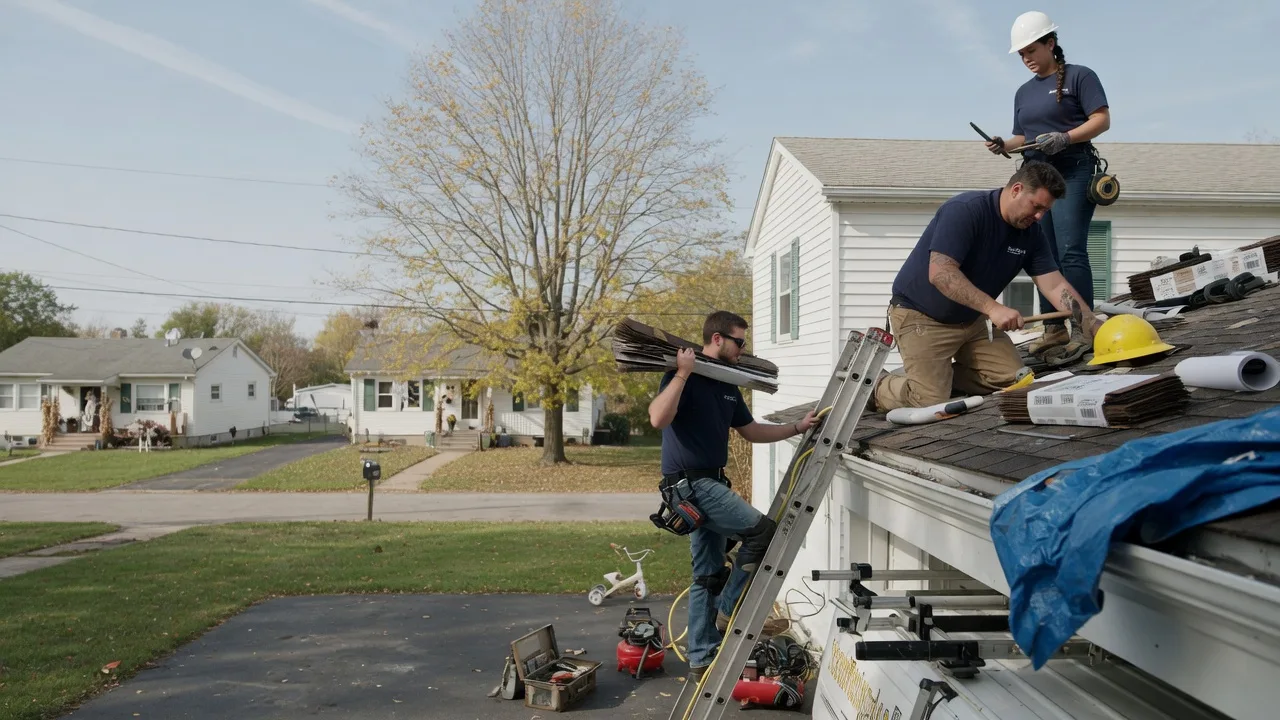 Local Roofing Contractors in Columbus City, IA near me